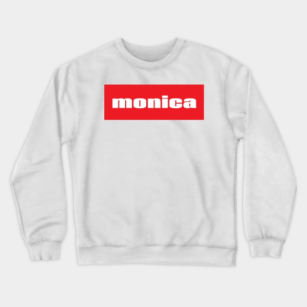 Monica Crewneck Sweatshirt by ProjectX23Red